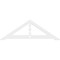 Ekena Millwork Pitch Artisan Architectural Grade PVC Gable Pediment, 36"W x 12"H x 1"P (8/12) GPP036X012X100ART - alternate 2